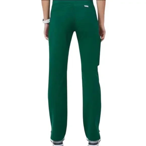 FIGS Kade Cargo Scrub Pants Women’s Small Hunter Green Silver Original PO 1661 - Picture 9 of 13
